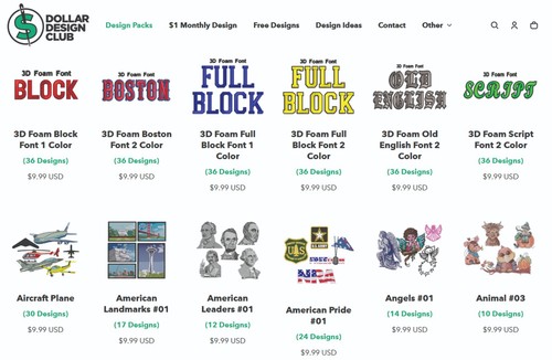 DollarDesignClub.com USB Stock Embroidery Designs - 4,500 Embroidery - Picture 4 of 24