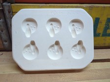 1993 Danas Molds Bowling Button Covers Cerami...