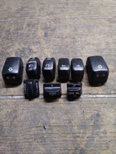 Harley-Davidson Stock Black Handlebar Switch Cap Covers. Read Description Notes!