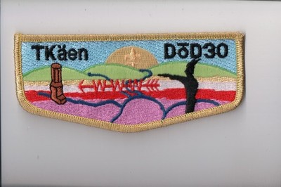 Lodge 30 Tkaen Dod OA flap (NC A)