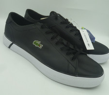 Image of Lacoste Gripshot Bl21 1 CMA Effortless Signature Mens Trainer Black UK 11 EU 46