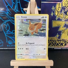 Pokemon Card Eevee Swsh190 Sword & Shield Black Star Promo Holo Rare L/P