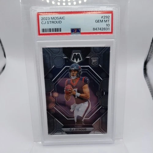 2023 Panini Mosaic CJ Stroud  RC #292  Houston Texans PSA 10