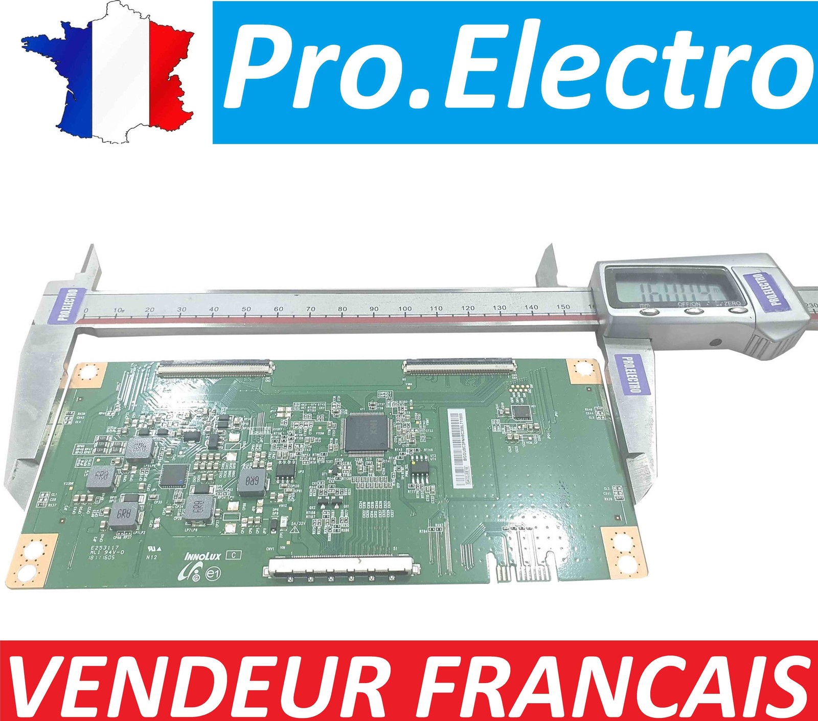 T-CON LG EACDJ6E18 pour résoudre l'écran noir et les lignes de couleur 50"