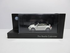 1/43  Volkswagen Beetle The Cabriolet White/Interior Brown  412867
