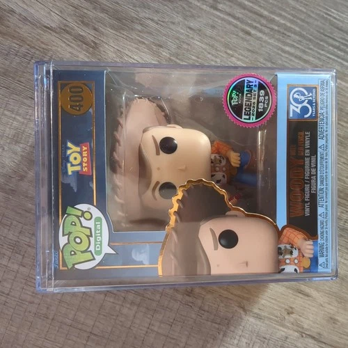 Funko Pop Vinyl Toy Story Woody w/ Red Pencil #400 LEGENDARY 1839pcs + Protector