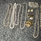 New Listingvintage costume jewelry pearls