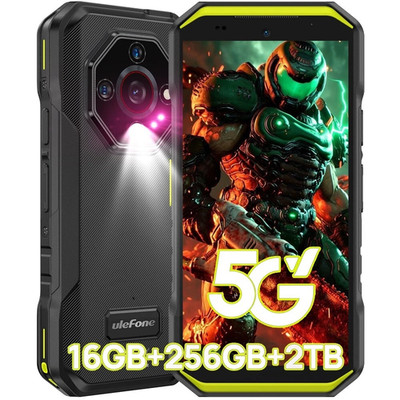 Handy Ulefone Armor X32 Pro 5G Outdoor Smartphone 256GB 64MP+24MP Android 15 NFC