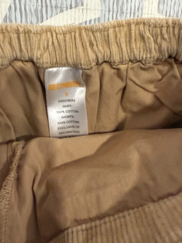 Niñas De Colección Y2K Gymboree Floral Bronceado Falda Talla 5 Pana Usada en Excelente Condición Años 90’s Foto 3 de 3