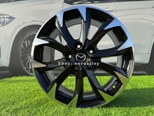 4X R19 Pouce 5X114.3 Mazda Cx Style Noir Poli Roues : Pour Atenza CX8 MX30