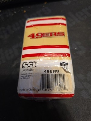 SAN FRANCISCO 49ERS NOVELTY ITEM PACK OF 15 TISSUE PAPERS RARE IVE NEVER SEEN