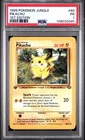 1999 POKEMON JUNGLE 1ST EDITION #60 PIKACHU PSA 1