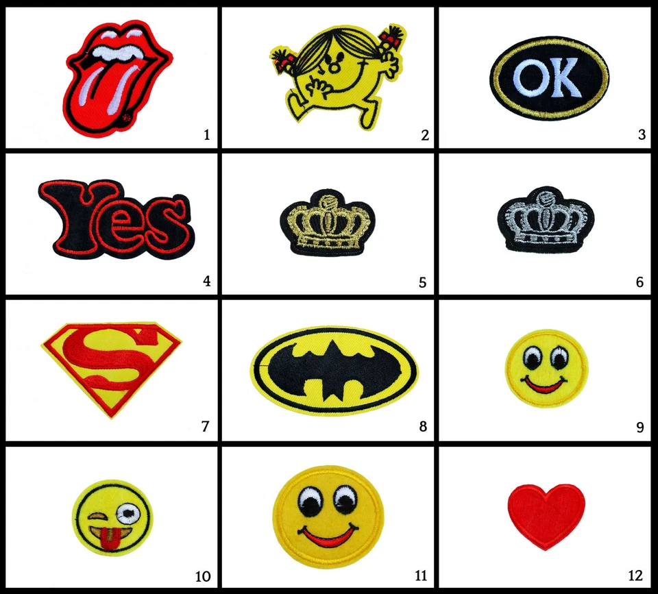 Aplicaciones planchado parche aplicación imagen planchado parches, AP-2