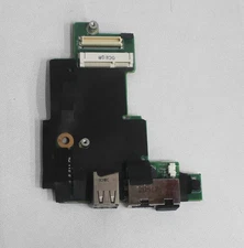 Dell Latitude E5410 USB RJ-45 Ports IO Board w/ Power Button 0FHYHD Grade A