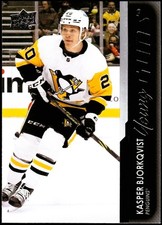 2021-22 UPPER DECK YOUNG GUNS RC #714 KASPER BJORKQVIST PENGUINS NM/MINT