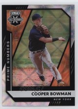 2021 Panini Elite Extra Edition Prime Numbers B 10/72 Cooper Bowman #122 0c9g