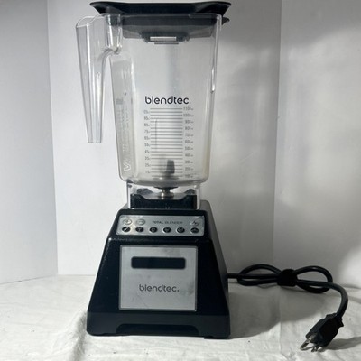 ブレンドテック Blendtec トータルブレンダー ES3 使用回数216 Blendtec ES3 Total Blender 1560W Black Silver LCD Display 90oz 6