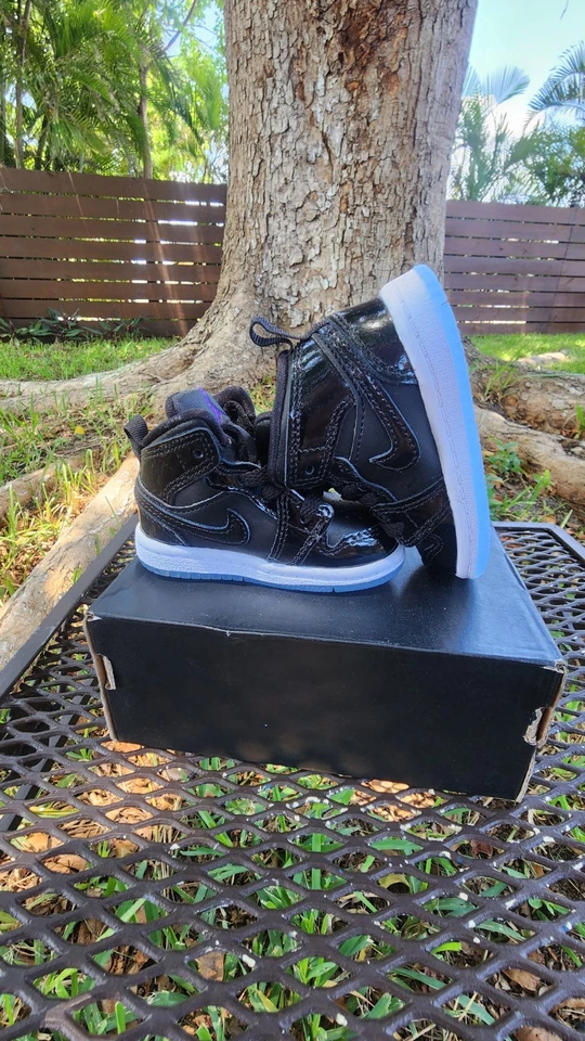 Jordan 1 средний SE (TD) размер 4C черный/темный Concord белый DV1338-004 пространства джем новый - Изображение 4 из 4