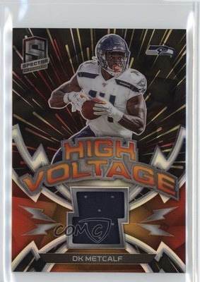 2020 Panini Spectra High Voltage Relics Hyper Prizm /75 DK Metcalf #17 0i1l