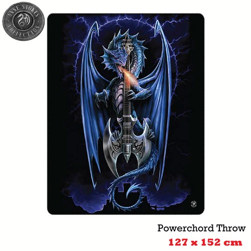 ANNE STOKES Cool Awesome Polar Fleece Throw Blanket Rug 127 x 152 cm - Bild 5 von 24