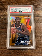 PSA 10 2014-15 Panini Prizm JOEL EMBIID Orange Die-Cut Rookie #253 /139 POP 18