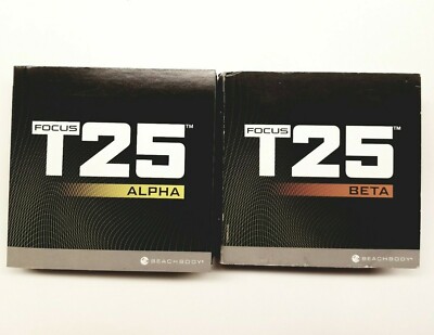 BeachBody Focus T25 Alpha Beta Replacement Discs - Pick One DVD
