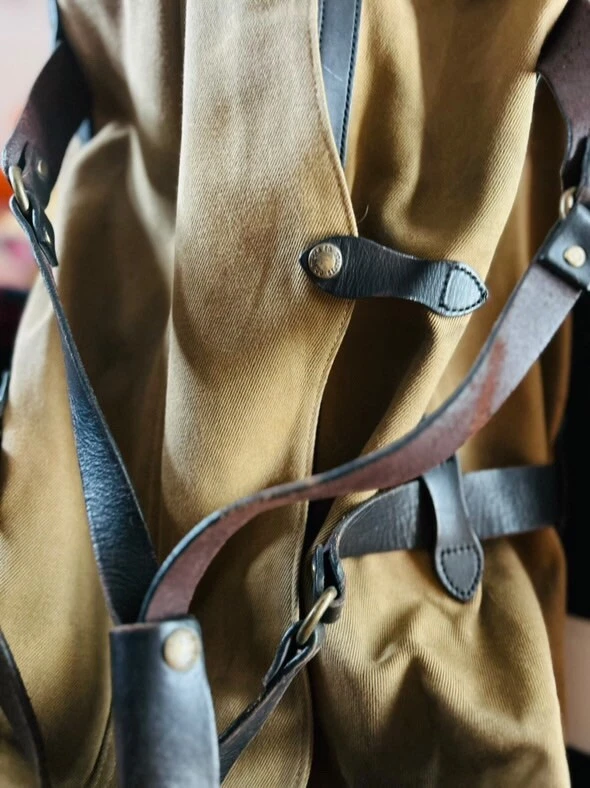 Filson Wheeled Duffle Travel Bag Rugged Twill X-Large Style 284 Ykk Zipper USA - Image 3 of 4