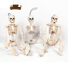 Human Skeleton Bones Real 40cm Size Hanging Halloween Props Decoration House new