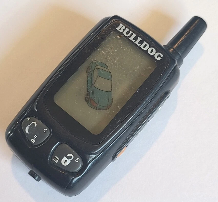 BULLDOG 2 VIAS H5OTR11 H50TR11 LCD CONTROLE REMOTO CARRO ALARME DE PARTIDA TRANSMISSOR CHAVEIRO - Imagem 4 de 4