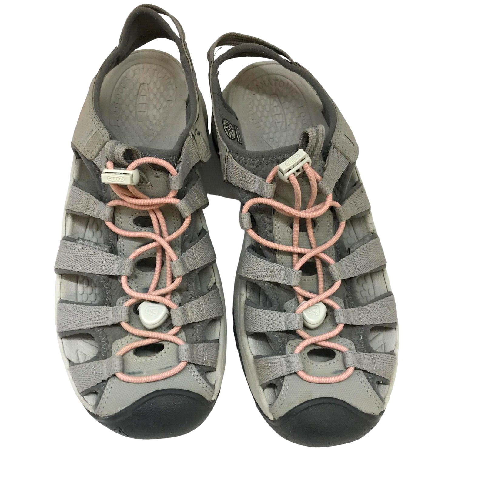 KEEN Whisper Sandalo Sportivo Donna 9 39 5 Impermeabile Rosa e Grigio Escursionismo