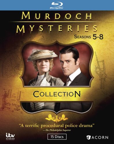 Murdoch Mysteries Collection 5-8 (Blu-ray) Yannick Bisson - Zdjęcie 1 z 1