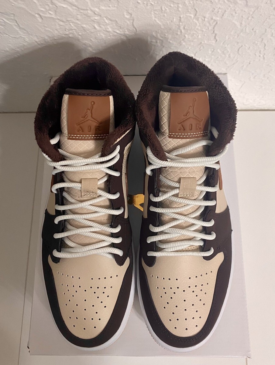 Air Jordan 1 Mid SE Brown Basalt Oatmeal (DO6699-200