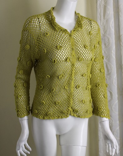 J.Jill Sz M Pistachio Green Hand 