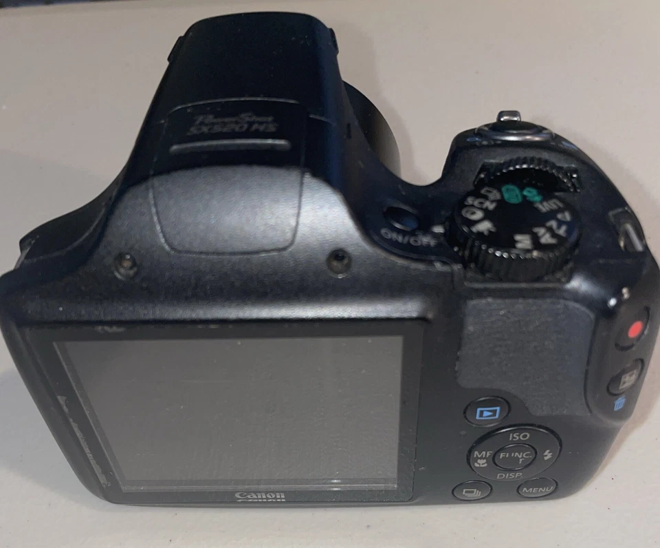 佳能 PowerShot SX520 HS 1600 万像素 数码相机 带电池 无记忆卡 * 阅读 * * — 第 3/4 张图片