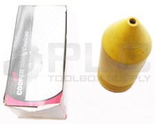 NEW COOPER 7717-201 NEOPRENE BOOT LONG YELLOW