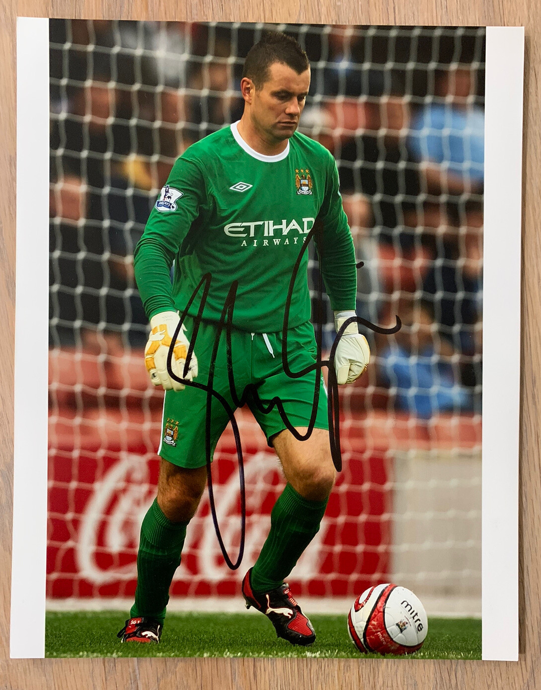 Hand Signatiure Shay Given Hand signed 10x8 Manchester City FC Photo / Ireland | eBay UK