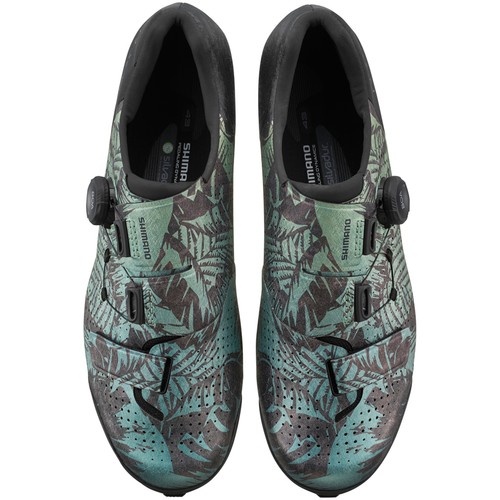 Scarpe Shimano GRAVEL Clipless Uomo Carbonio SH-RX801 BOA MTB Ciclismo Gear Tropical - Foto 2 di 9