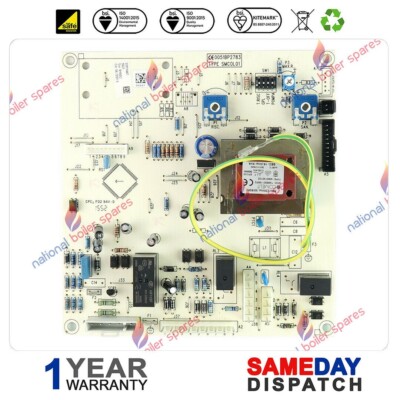 Boiler Parts Diagram Baxi Main Eco 25 Combi Boiler Pcb Main Eco
