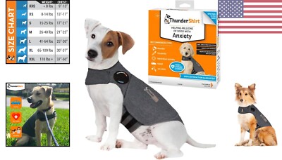 Dog Anxiety Jacket Calms Anxiety, Fear Over-Excitement Size