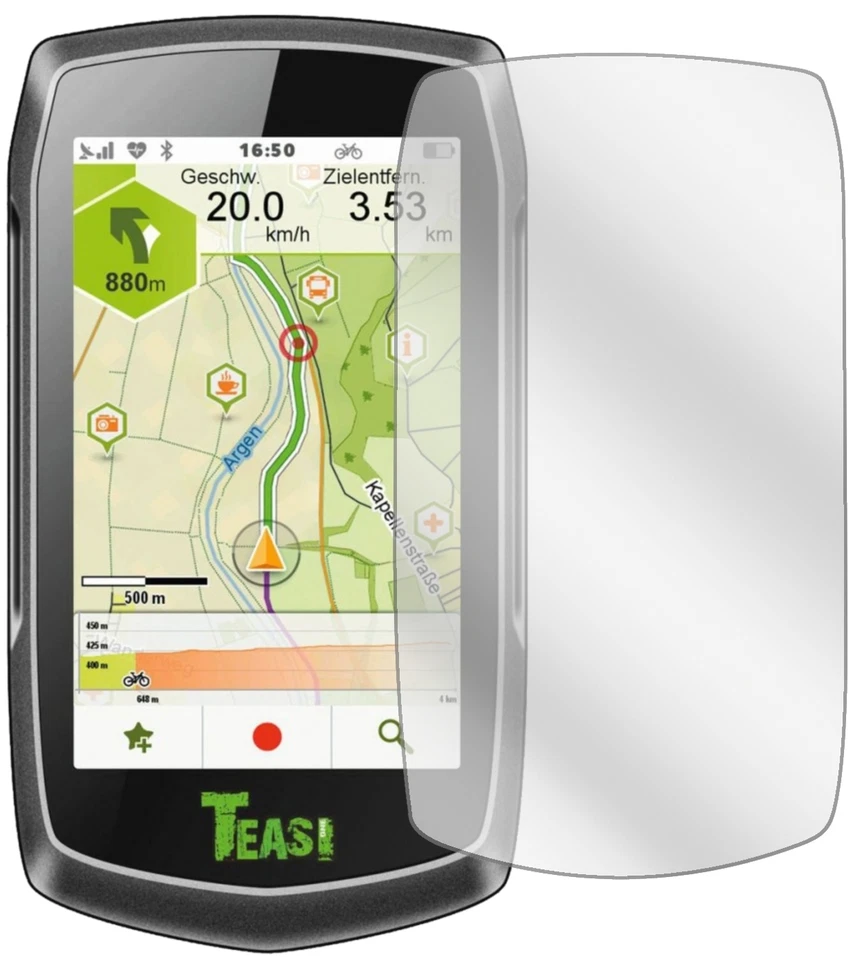 3x Pantalla para Teasi One 3 eXtend Protector de protectores transparente dipos - Imagen 2 de 4