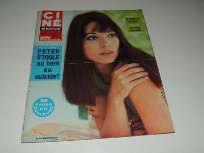 Cine Revue 40/1967 French magazine Elsa Martinelli, Julie Christie, Peter Finch