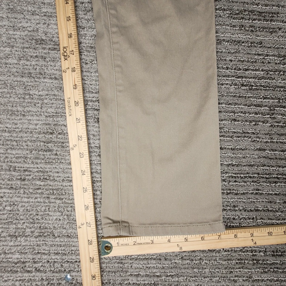 Pantalones Rsq RSQStalla 6 Niños Ajustados Cónicos Informales Caqui Niños Azul Marino Foto 3 de 4