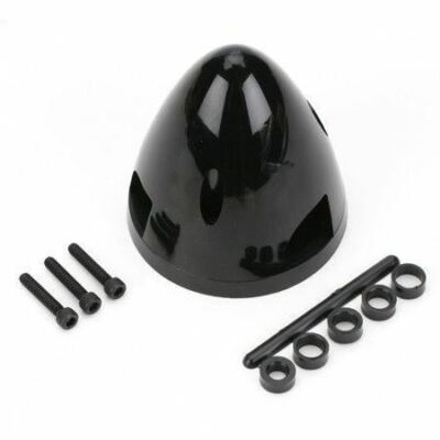 Dubro Products - 2'' Spinner (3 Blade) Black