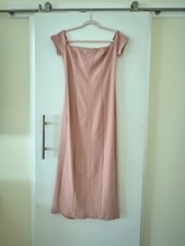 Zara Rose Fitted Off the Shoulder Midi Dress size Large
