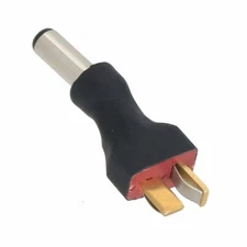 DC Power 5.5X2.1mm Male Barrel To Deans Nylon T Plug Male No Wire Adapter RC FPV