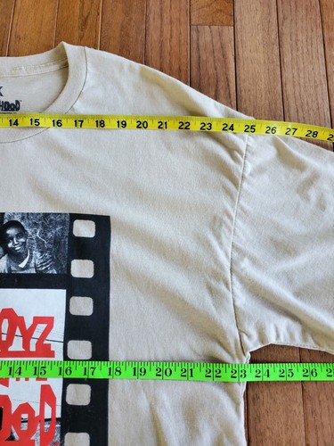 NWOT Boyz N The Hood Brown Graphic Ice Cube Short Sleeve T-Shirt Men's Size 3X - Picture 6 of 7