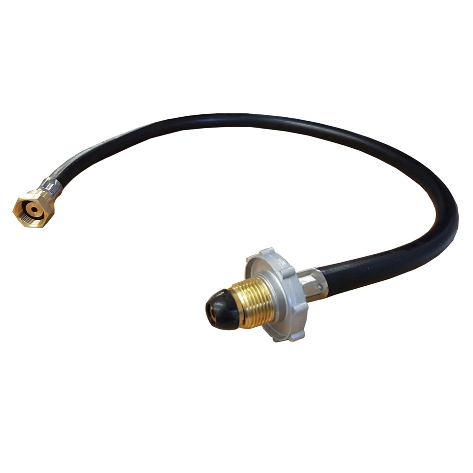 SMART OUTDOORS PROPANE PIGTAIL with HAND WHEEL 50cm CHANGEOVER M20 - EN16436 caravan motorhome