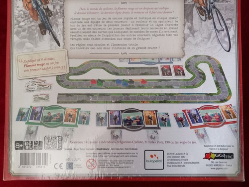 Jeu de société cyclisme FLAMME ROUGE Gigamic NEUF sous blister - Photo 7/7
