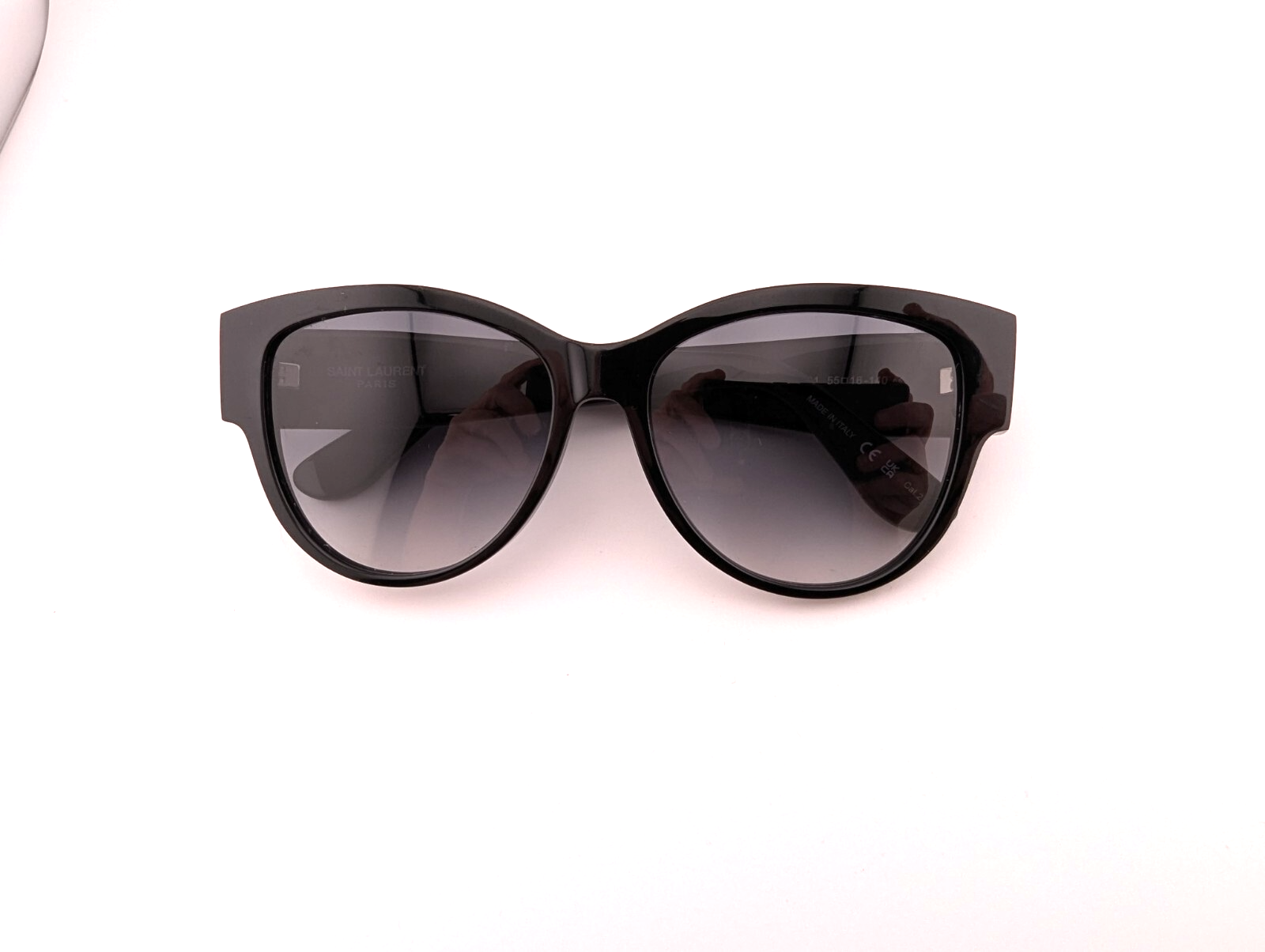 Occhiali da sole Saint Laurent SL M3 001 nero cat. 2 55 16 140 Plastica Italia