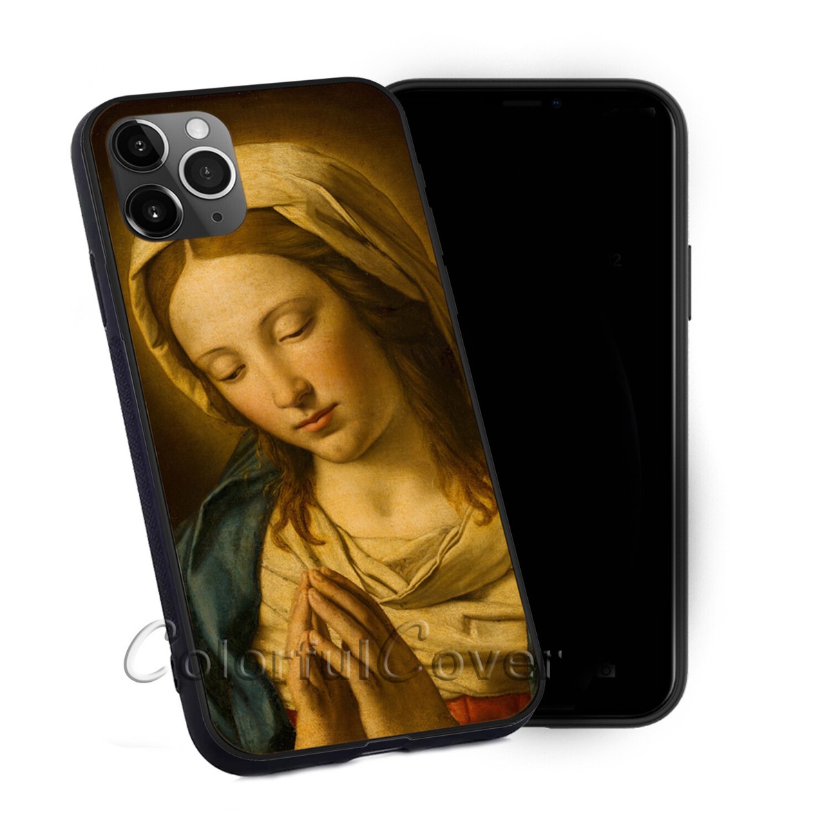 Blessed Virgin Mary Protective Cover for iPhone XR/11/12/13/14/15 Pro phone  Case